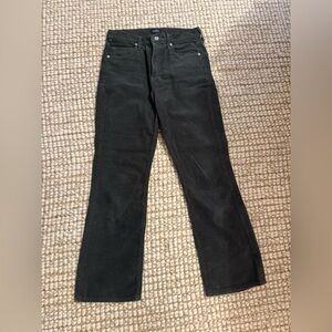 Citizens of Humanity Isola Olive Green  Corduroys